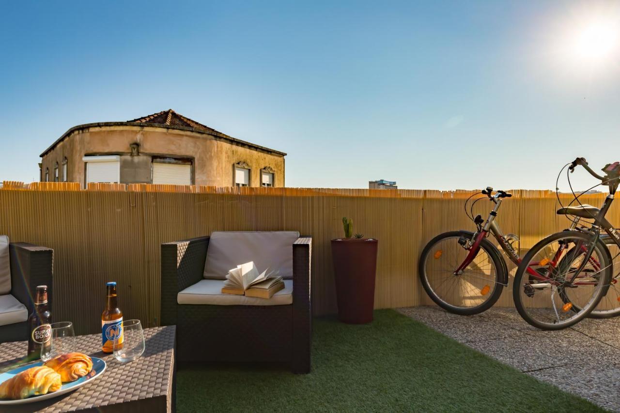 Music Relaxing Apt With Bikes, Terrace & Parking Porto Exteriér fotografie