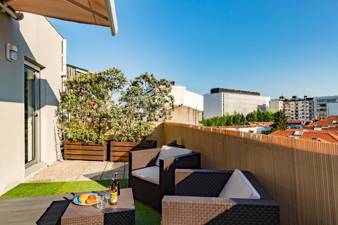 Music Relaxing Apt With Bikes, Terrace & Parking Porto Exteriér fotografie